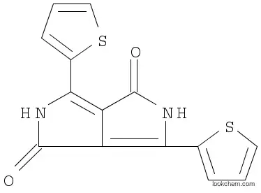 Molecular Structure of 850583-75-4 (3,6-Di(2-thienyl)-2,5-dihydropyrrolo[3,4-c]pyrrole-1,4-dione)